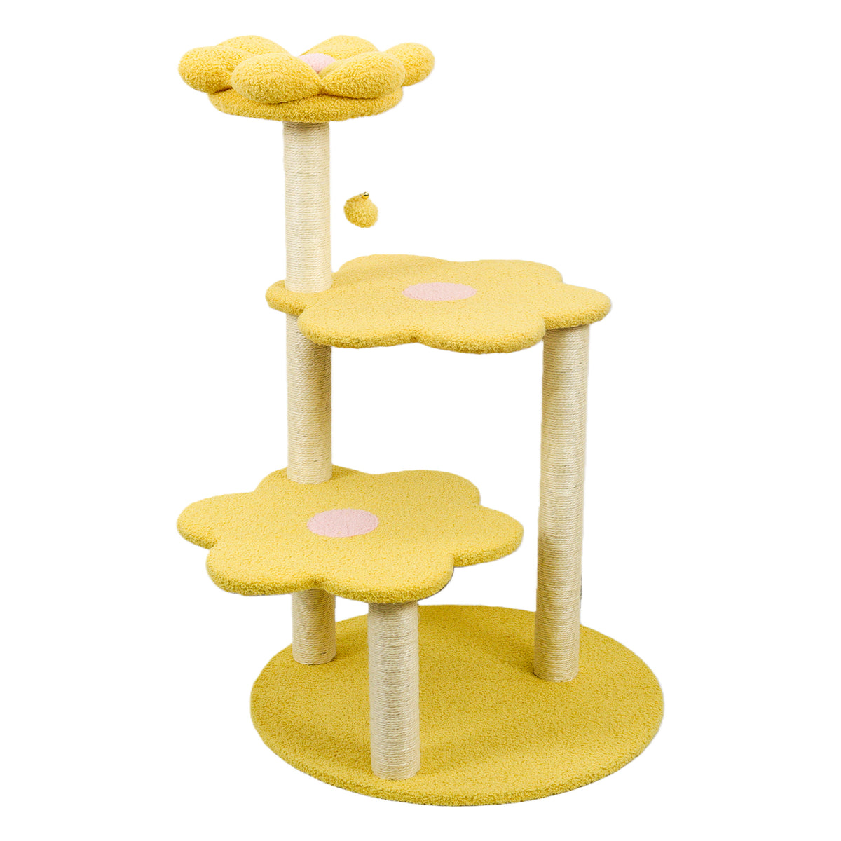 Cat Tree with Removable Cozy Perch & Scratching Posts Hanging & Toy Multi-Level Cat Furniture for Kittens/Cats to Climb,