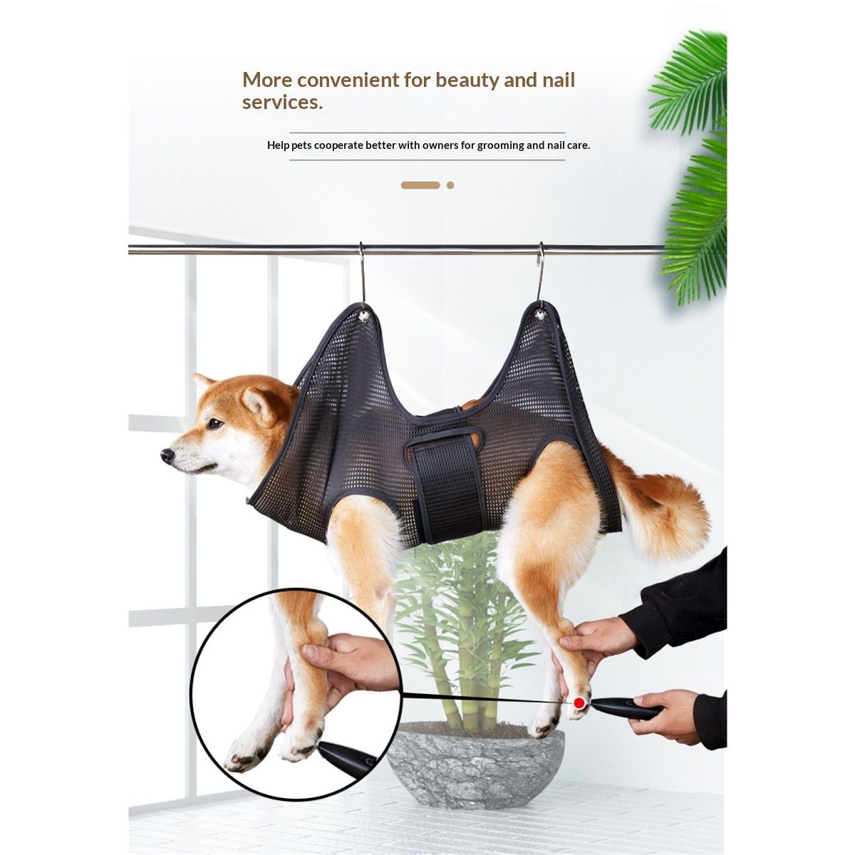 Dog Grooming Hammock - Dog Sling for Grooming