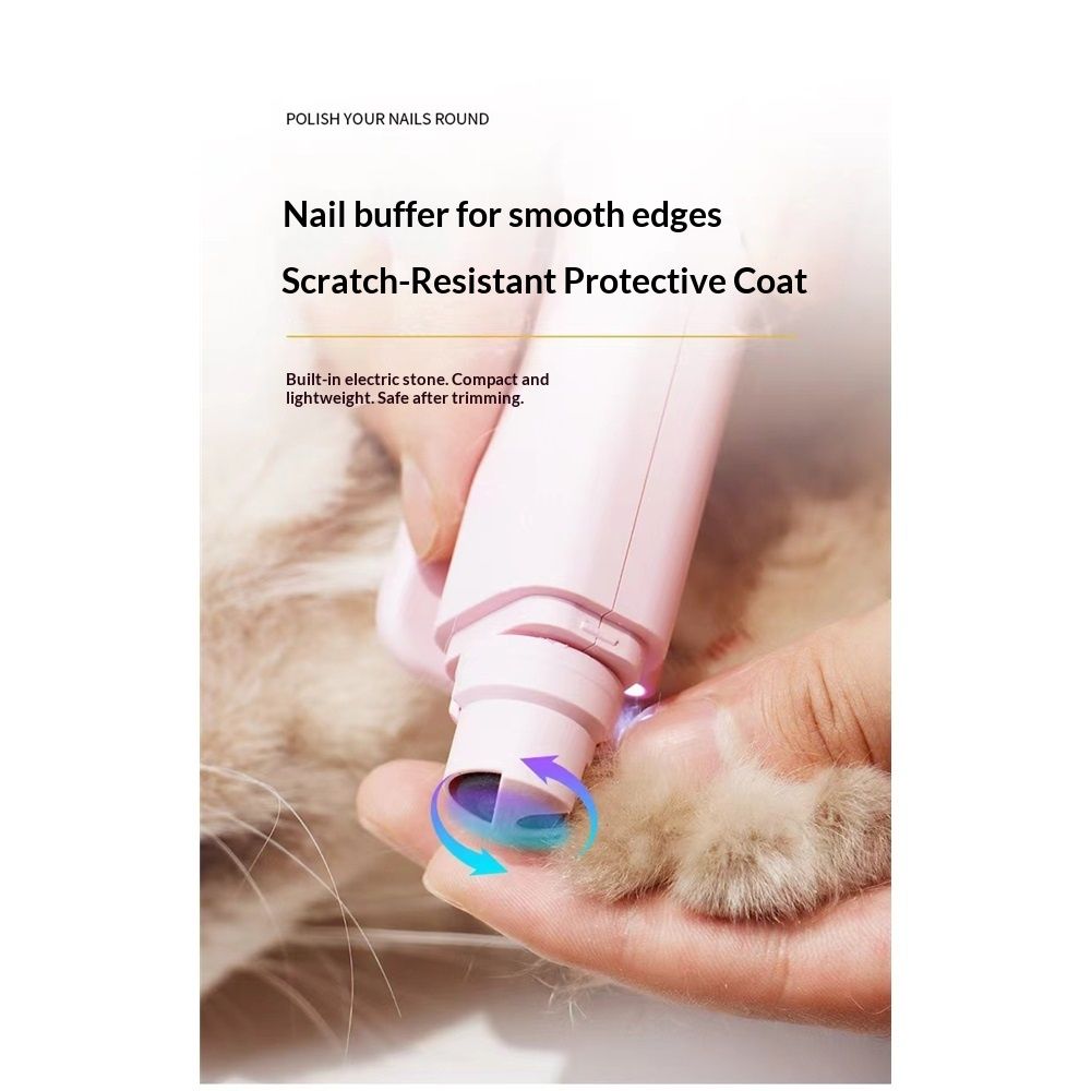 2-in-1 Cat Nail Clippers & Dog Nail Clippers Trimmers for Large Medium