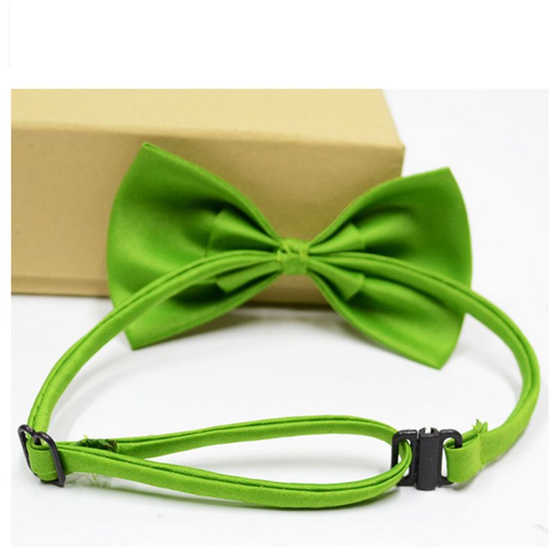 18 pcs Dog Bow Tie Collar, Red, for Small to Medium Pets