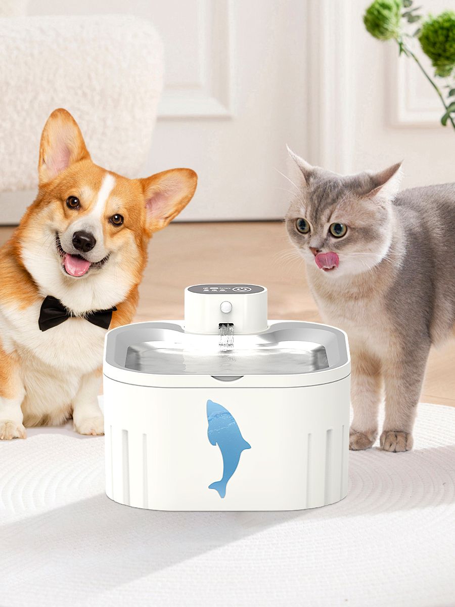 U7 Cat Water Fountain | 3L Wireless USB | Ultra Quiet