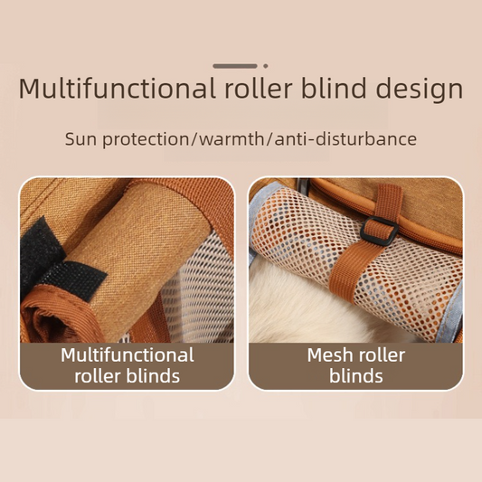 Multifunctional Pet Travel Bag: Large Capacity