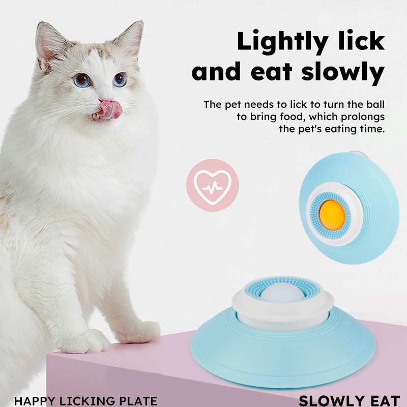 Pet Slow Feeder Bowl | Non-Slip Puzzle Feeder | Cat & Dog