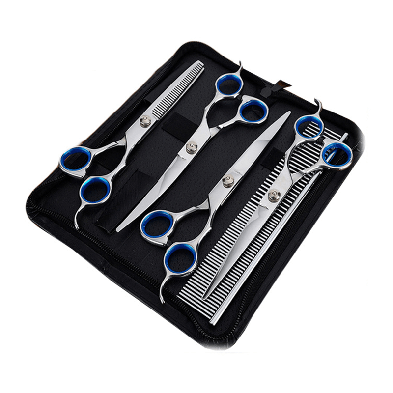 Professional Pet Grooming Scissors Set