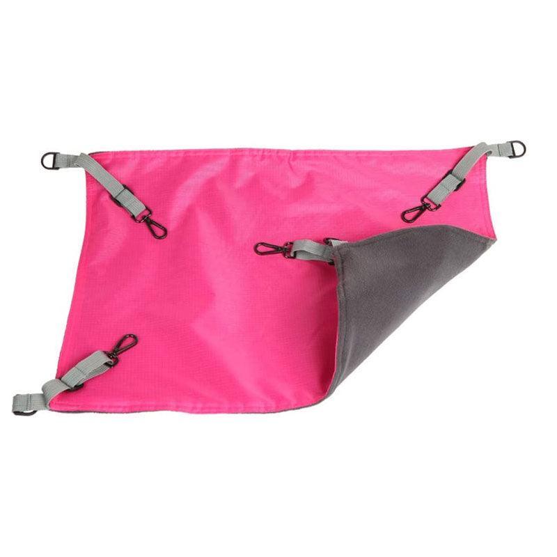 Black Waterproof Cat Hammock | Double-Layer Hanging Cage Swing Bed