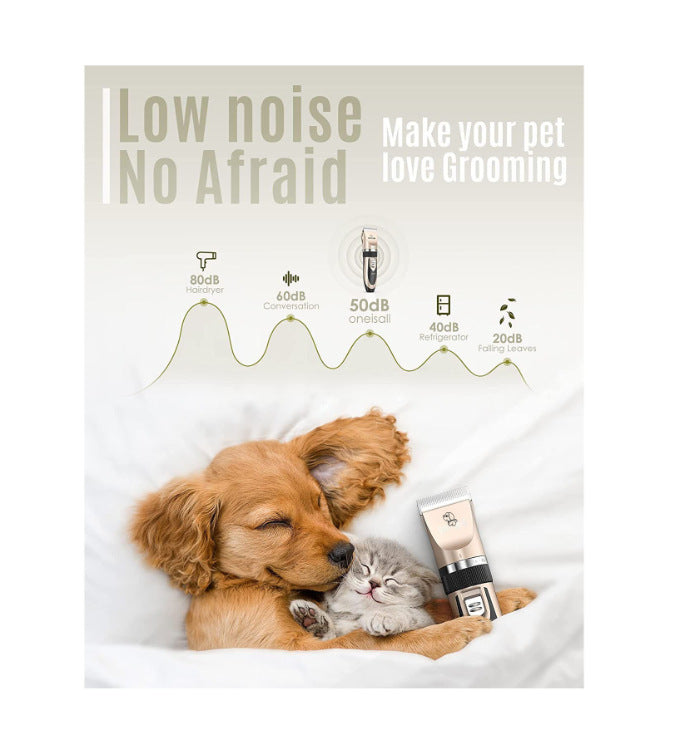 Silent Pet Hair Clipper | Dog & Cat