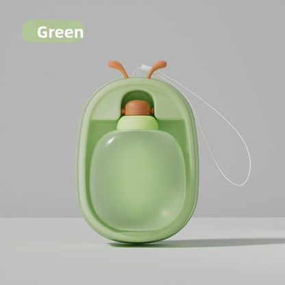 Portable Pet Water Bottle With Cute Antlers Food Grade, BPA Free, Leak Proof Travel Cup For Dogs, Durable, Easy-to-Clean