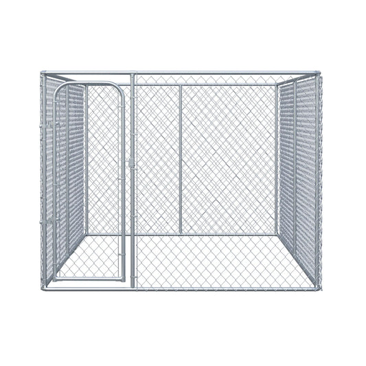 99 Sq. Ft. Dog Playpen Outdoor with Galvanized Steel Frame, for Small and Medium Dogs, 13.1' x 7.5' x 6'