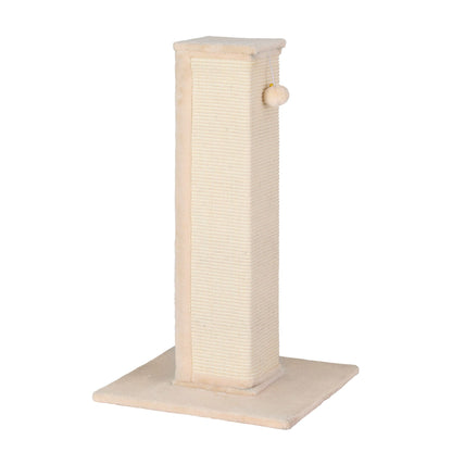 i.Pet 89cm Cat Tree Scratching Post Tower | Wood Condo Bed | Beige