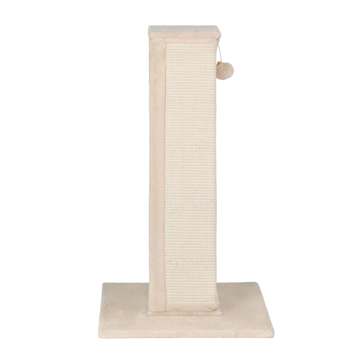 i.Pet 89cm Cat Tree Scratching Post Tower | Wood Condo Bed | Beige