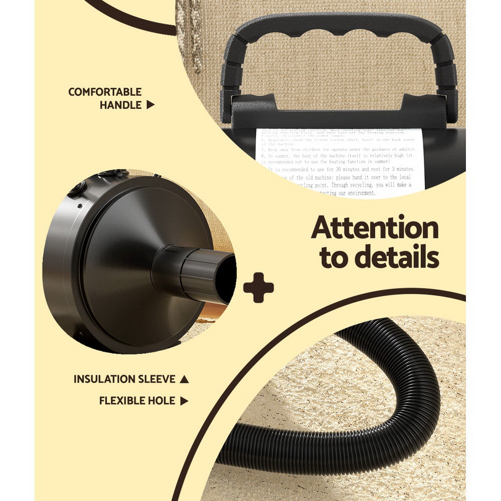 i.Pet Pet Hair Dryer Speed Blower | Dog & Cat | Variable Settings