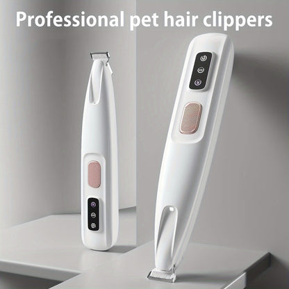 Pet Electric Paw & Foot Hair Clipper | Dog & Cat | Quiet Motor