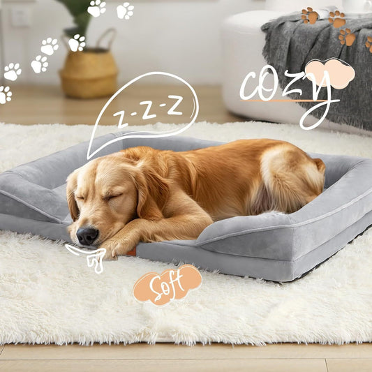 1 piece set XL size 102*80*18cm orthopedic foam dog bed
