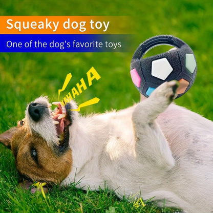 Football-shaped pet dog toys, sturdy and durable tooth-grinding