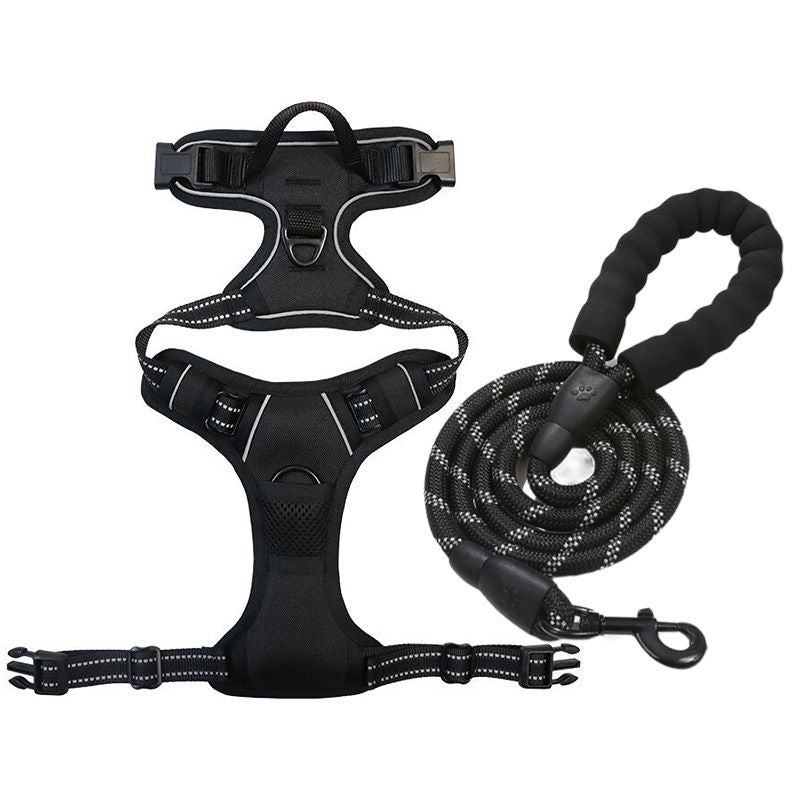 Anti-escape dog harness & leash | dogs. (3)