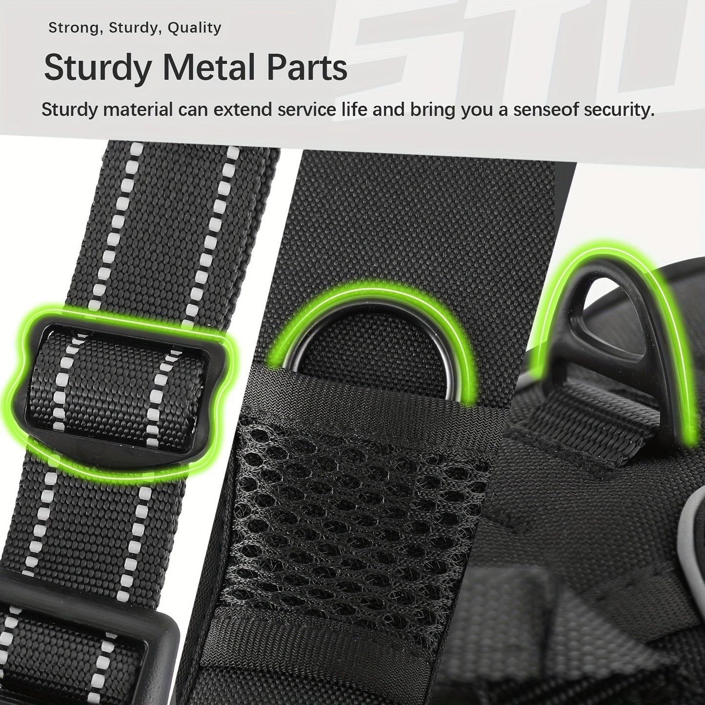 Anti-escape dog harness & leash