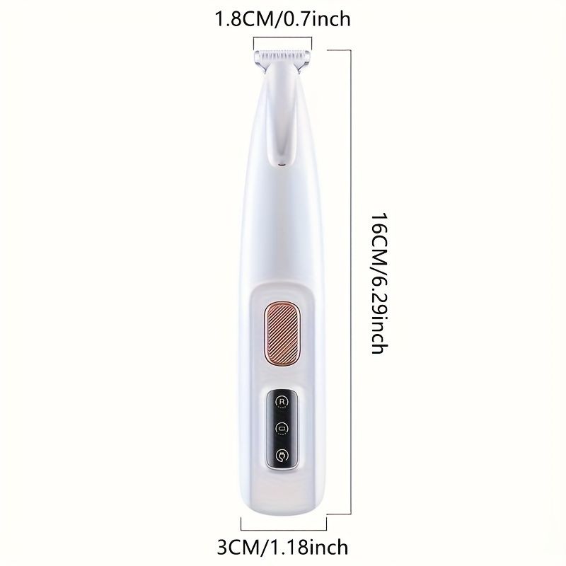 Low-Noise Pet Grooming Clippers with LED Assist Lighting | Dog & Cat