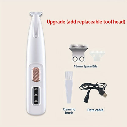 Low-Noise Pet Grooming Clippers with LED Assist Lighting | Dog & Cat