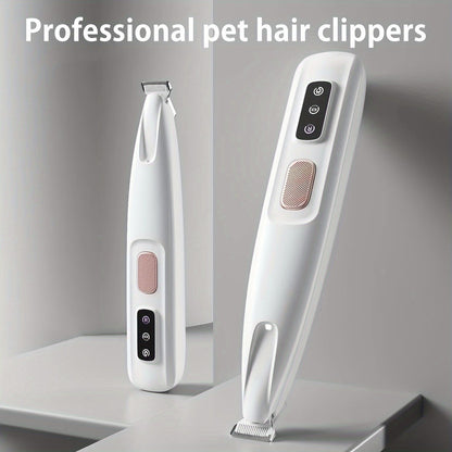 Low-Noise Pet Grooming Clippers with LED Assist Lighting | Dog & Cat