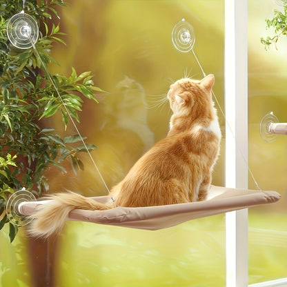 Cat Hammock Suction Cup Hanging Nest