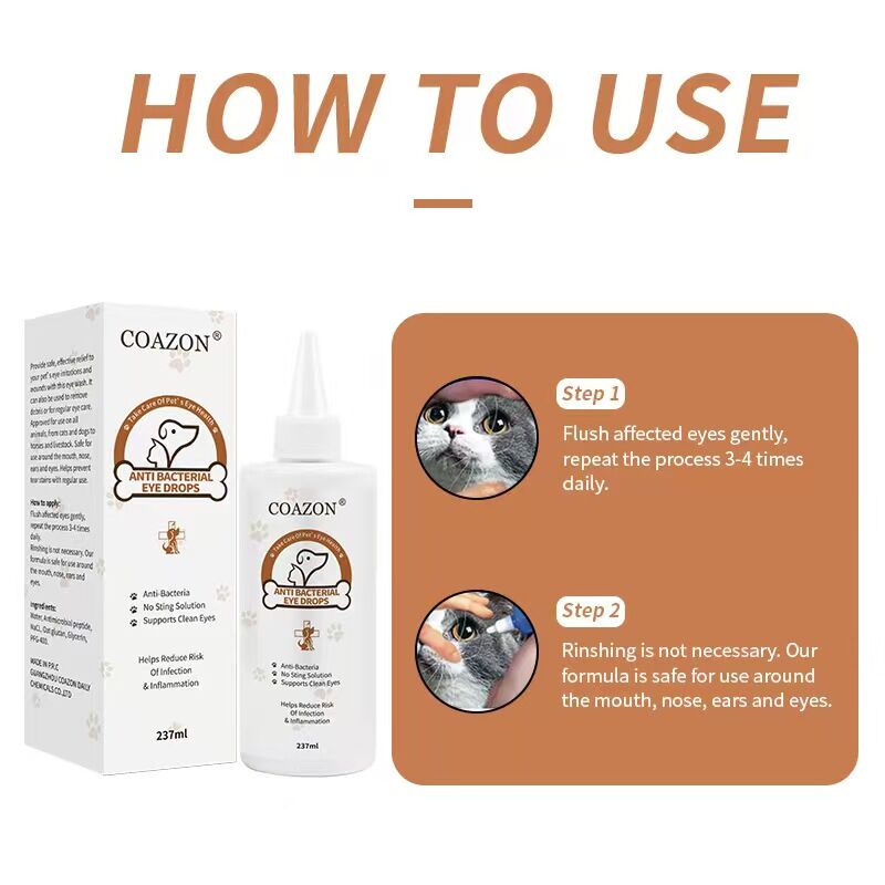 COAZON Eye Stain Remover for Dogs & Cats