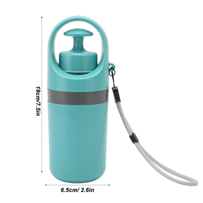 Teal Zero-Contact Dog Poop Scooper