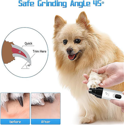 Silent Groom Pro Pet Nail Grinder | USB Rechargeable