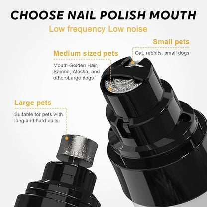 Silent Groom Pro Pet Nail Grinder | USB Rechargeable