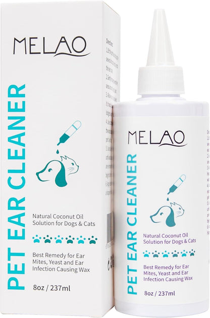 Ear Cleanser for Dogs & Cats | Long Nozzle