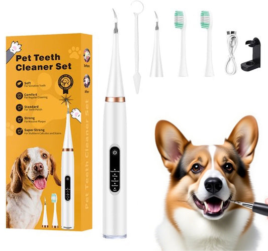 Electric Pet Dental Toothbrush | Dog & Cat