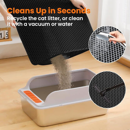 Double EVA Cat Litter Mat | 45 x 60 cm