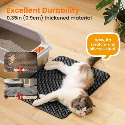 Double EVA Cat Litter Mat | 45 x 60 cm