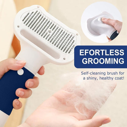 Yellow 3-in-1 Pet Hair Dryer with Brush | Dog & Cat