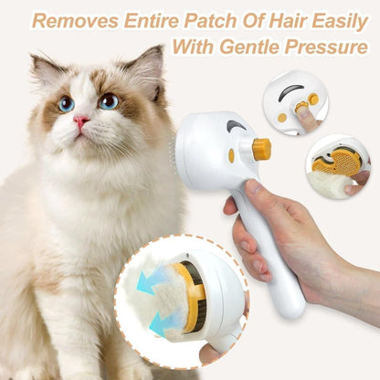 Pet Grooming Pressure Brush | Effective Fur Care | 20x11.5x8cm