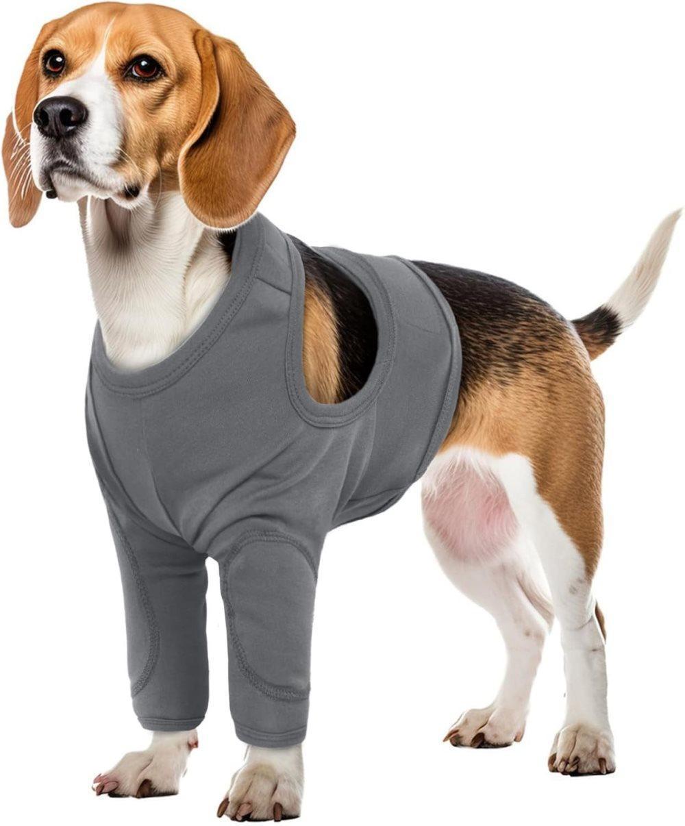 Light Grey Dog Elbow Protector XL