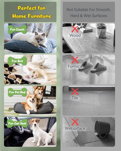 White Reusable Pet Fur Remover Roller | Dogs & Cats