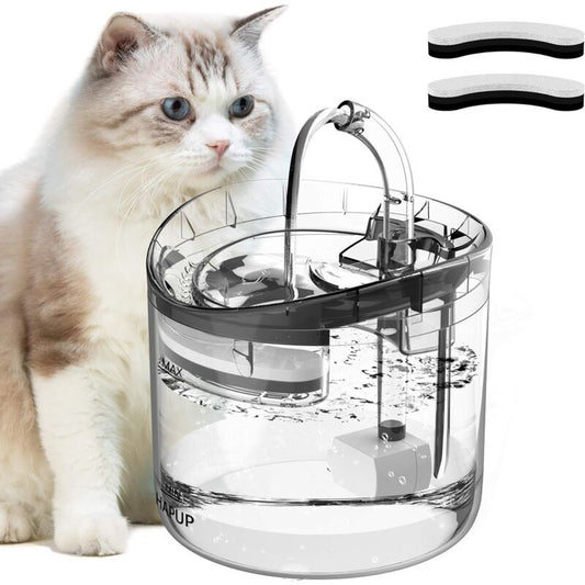 Automatic Cat Water Fountain 1.8L | USB Pump | Carbon Filter