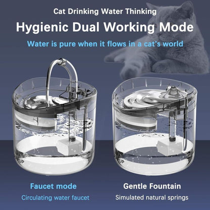 Automatic Cat Water Fountain 1.8L | USB Pump | Carbon Filter