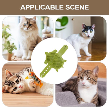 Corner Self-Grooming Brush for Cats