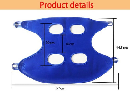 11-Piece Pet Grooming Hammock | Blue