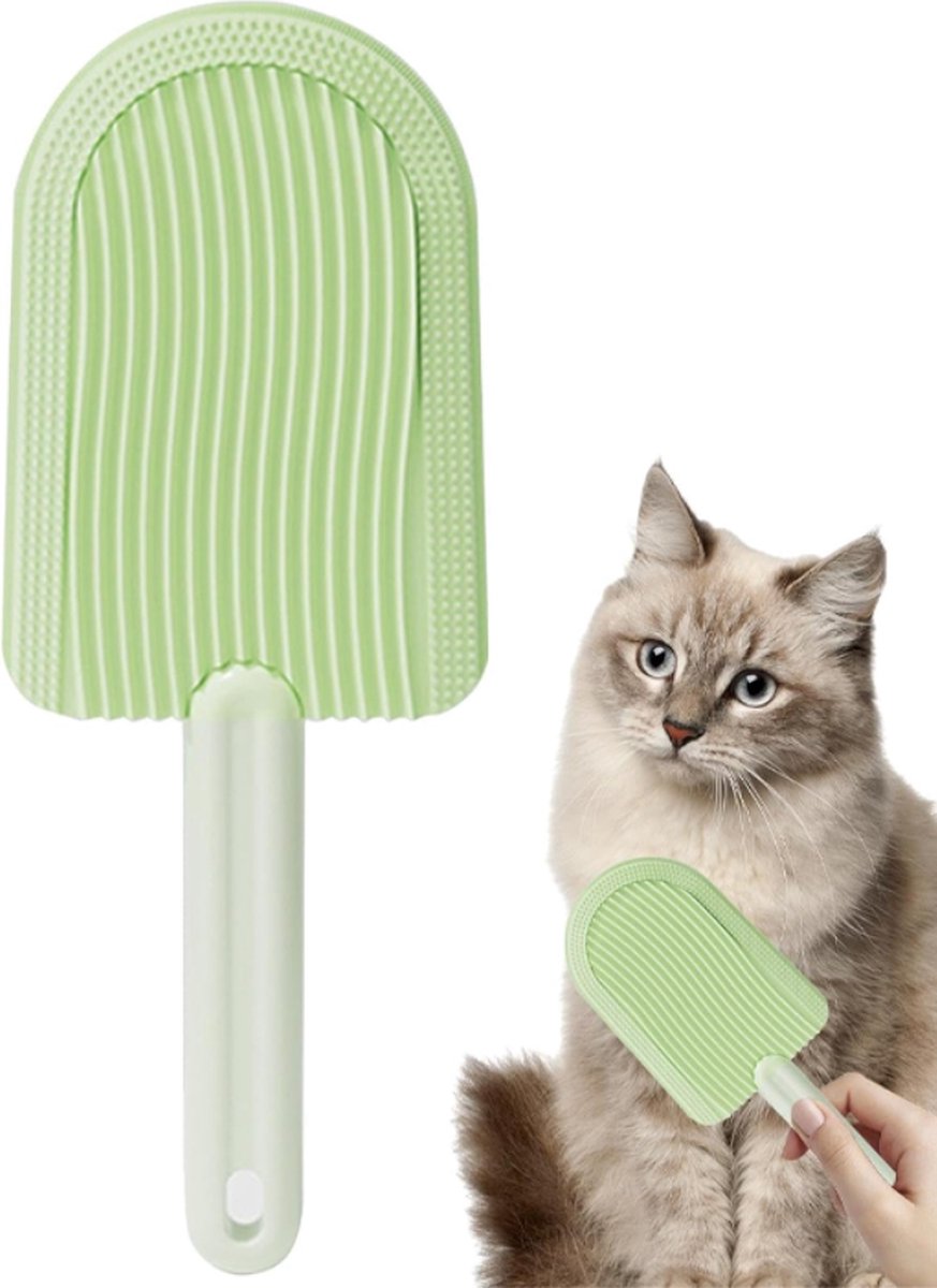 Light Green Pet Beauty Comb | Floating Hair Remover | Cats & Dogs