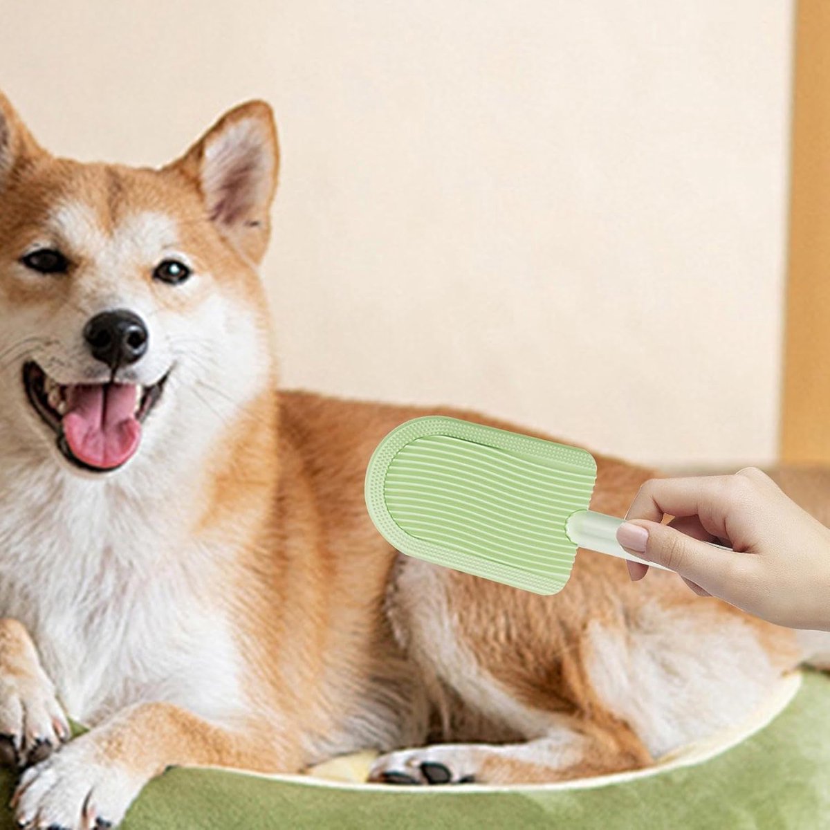 Light Green Pet Beauty Comb | Floating Hair Remover | Cats & Dogs