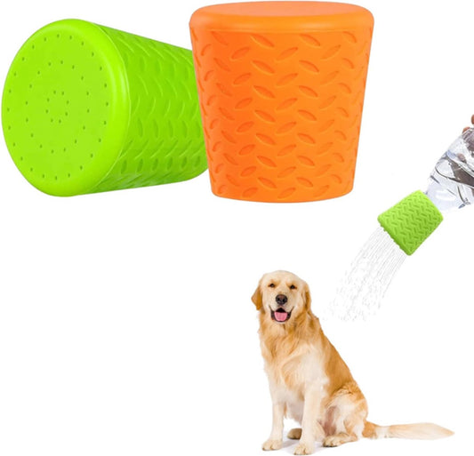 Portable Outdoor Pet Bathing Shower Head Bottle | 2-Piece Set