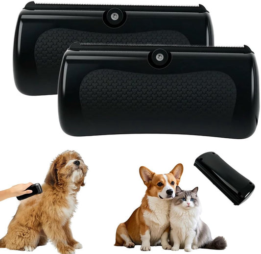 2-Piece Detangling Blade & Undercoat Deshedding Comb