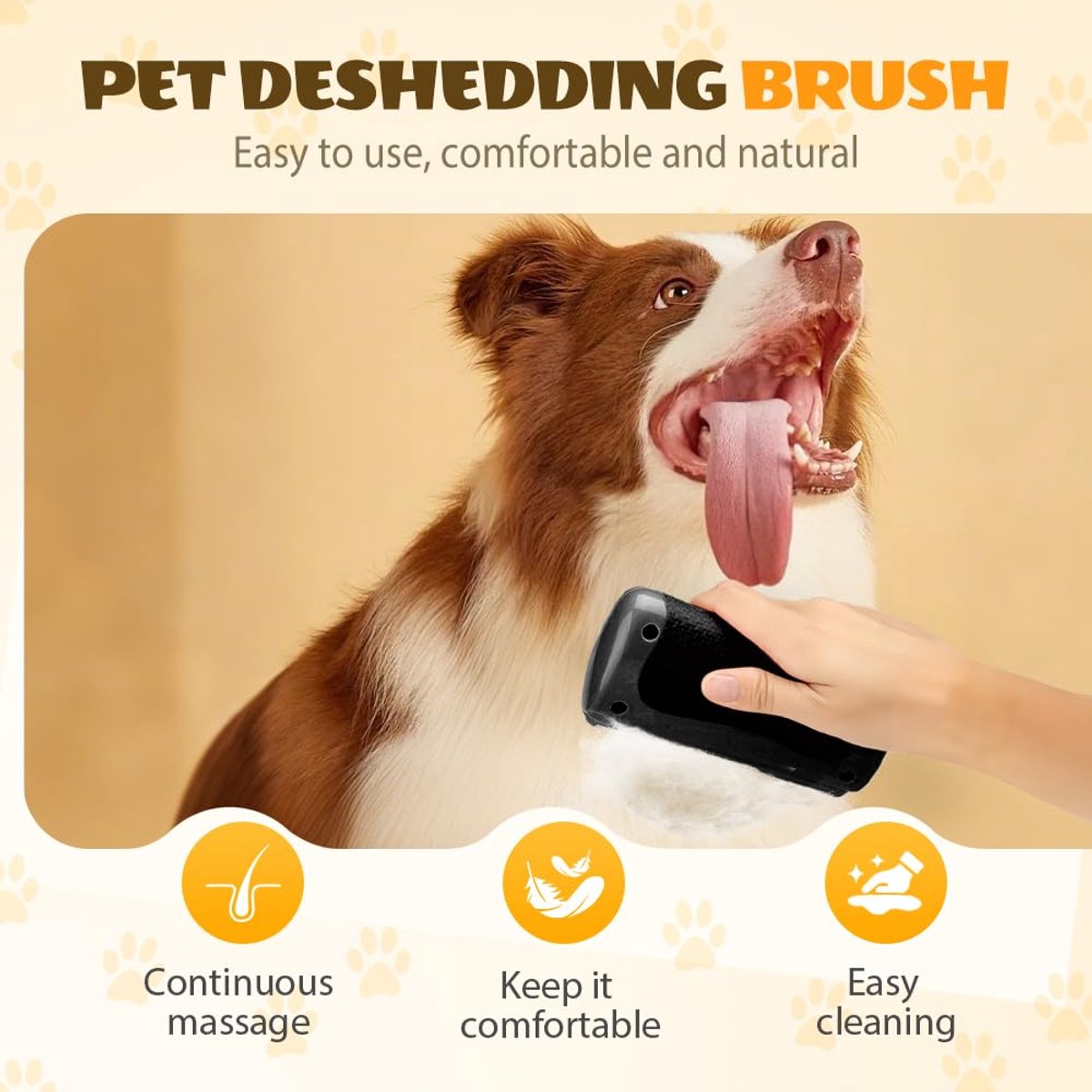 2-Piece Detangling Blade & Undercoat Deshedding Comb