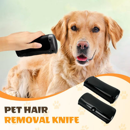 2-Piece Detangling Blade & Undercoat Deshedding Comb