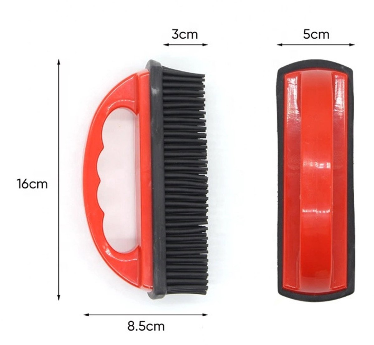 Red Rubber Pet Hair Remover