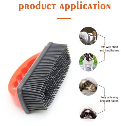 Red Rubber Pet Hair Remover