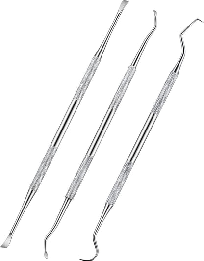 3-Piece Dog & Cat Dental Tooth Scaler Set | Double-Headed