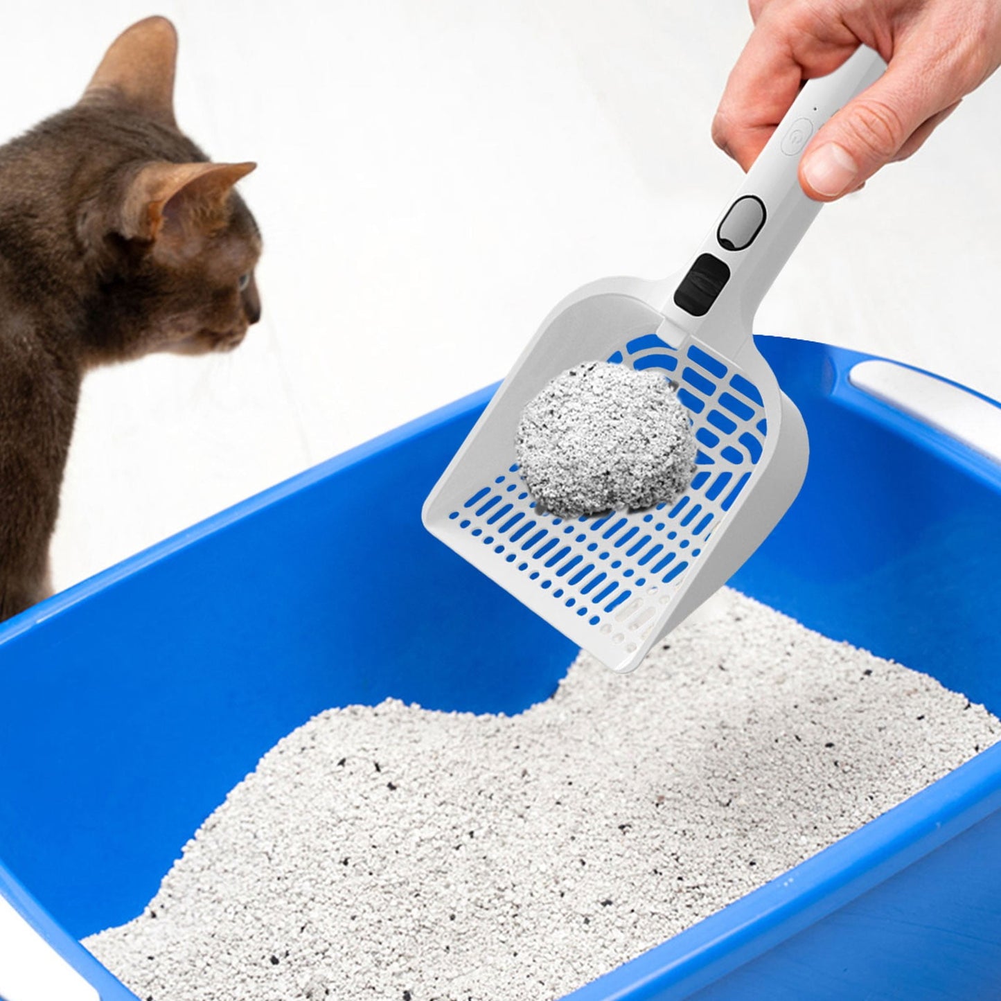 Rechargeable Spray Cat Litter Scoop | Auto-Deodorising | Large Size (2)